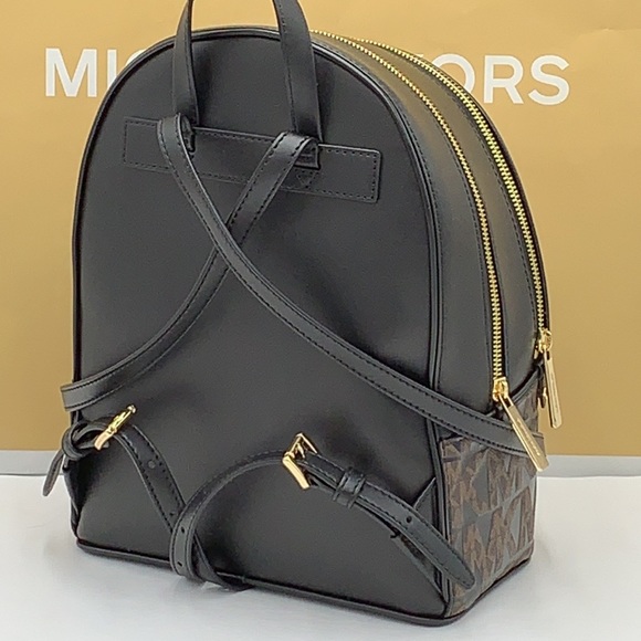 Michael Kors Bags Michael Kors Adina Medium Backpack Black Multi